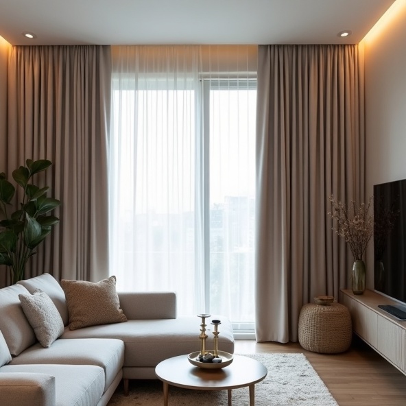 Paradise Point Residential Curtain Cleaning Results